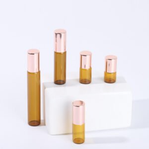 Tea-colored roller ball bottle  1-10ML