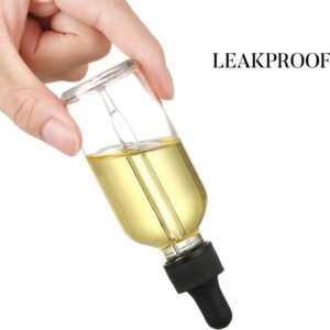 1 oz Clear Eye Dropper Bottles
